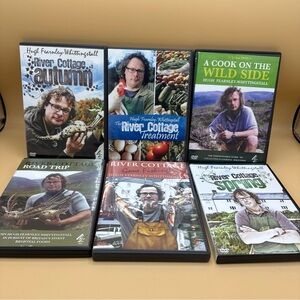 Hugh Fearnley-Whittingstall DVD lot of 6 - River Cottage - PAL format - cooking